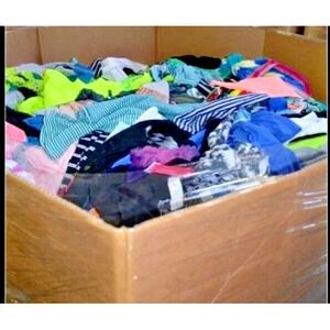 Bulk Lot 100 Pcs Women's Clothing Size XS -S -M Allseason Resale Consignment